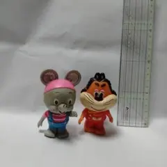 レトロ ソフビ 人形 2体セットのサムネイル