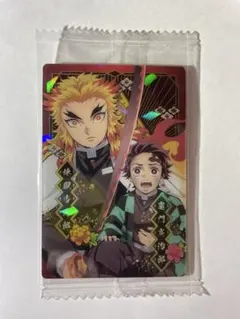 鬼滅の刃 ウエハースカード5レア　煉獄杏寿郎 竈門炭治郎