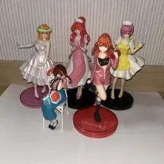 五等分の花嫁 フィギュア まとめ売り 7体セット - メルカリ