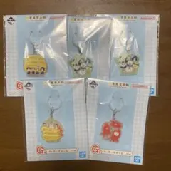 一番くじ 夏目友人帳 G賞 マーカーチャーム 5点セット 未開封　ニャンコ先生
