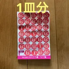 ヤマザキ春のパン祭り1皿分