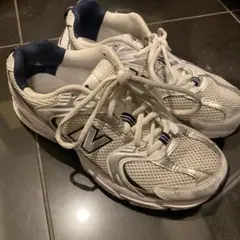 New Balance ランニングシューズ ホワイト/ネイビー