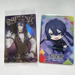 にじさんじ ウエハース 2 にじチップス 6 長尾景 カード