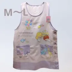 新品　サンリオ　キキララ　リトルツインスターズ　エプロン　M〜Lのサムネイル