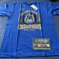 ガンバ大阪 2014 優勝記念 Tシャツ UMBRO M