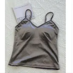 サテン キャミソール