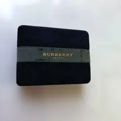BURBERRY ネクタイピンケース ネイビー