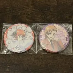 銀魂　神楽　缶バッジ 2個セット