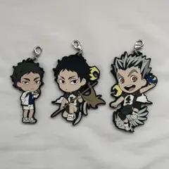 ハイキュー 木兎光太郎 赤葦京治 ラバーストラップ セット