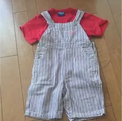 OSH KOSH Tシャツとオーバーオール セット