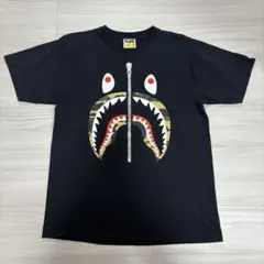 A BATHING APE シャークデザイン Tシャツ M ブラック