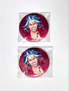 東京リベンジャーズ 柴大寿 マットメタリック缶バッジ マイキーマート