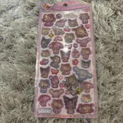 日焼けキティ サンリオ うるちゅるポップシール ボンボンドロップシール