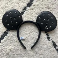 スタッズ付きカチューシャ【ミッキー】