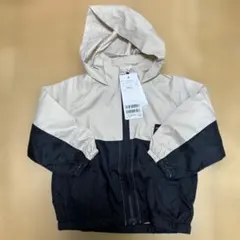 プティマイン　ウインドブレーカー 80 ベージュ/ブラック