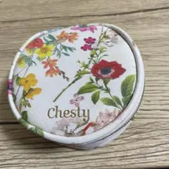 Chesty チェスティ 花柄 丸型 アクセサリー ポーチのサムネイル