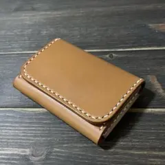 本革 ヌメ革 名刺入れ 大容量Bタイプ‼