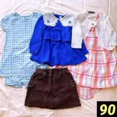 90 女の子 5点まとめ売り GAP OLD NAVY コシノジュンコ 春夏秋