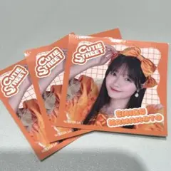 きゅーすと 川本笑瑠　ステッカー　抽選会　リリイベ