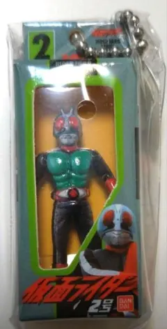仮面ライダー ソフビパッケージチャーム 仮面ライダー2号