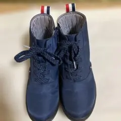 ルコック　スポルティフ　ネイビー 防水 レインシューズ