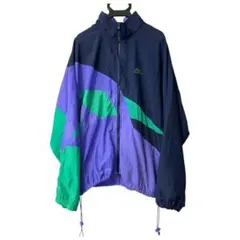 【90s】ナイキ ナイロンジャケット XL 刺繍ロゴ NIKE