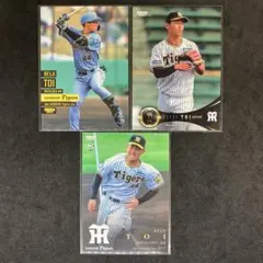 BBM 阪神タイガース 戸井零士 3枚セット