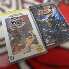 PSPソフト❣️モンスターハンターと 3rdセット