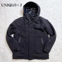 UNIQLOハイブリッドダウンパーカ　ブラックM