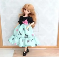 22cmドール用ハンドメイド服セット【No.162】