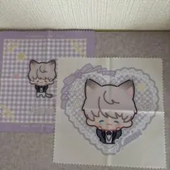 恋と深空　セイヤ　メガネクロス　2点セット　15＊15cm　S701