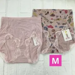 鴨居羊子　TUNIC フィットショーツ　ピンク　2枚組　Mサイズのサムネイル