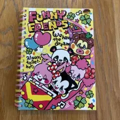 FUNNY FRIENDS リングノート クラックスのサムネイル