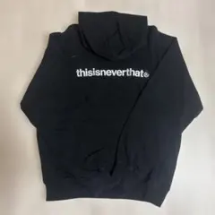 thisisneverthat ネバザ　パーカー　フーディ　ブラック　Lサイズのサムネイル
