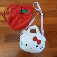 ハローキティ フワフワバッグ
