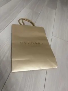 BVLGARI ゴールド ショップ袋