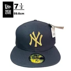 N39 NEW ERA ヤンキース 7 1/2 MLB usa製 ヴィンテージ