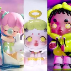 スカルパンダ　ナンシー　フィギュアセット【まとめ売り】【訳あり】