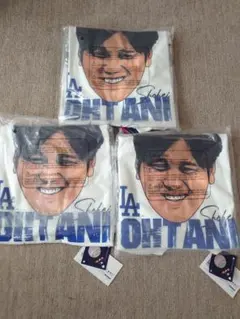 FOCO 大谷翔平 LAドジャース Tシャツ M 白 新品未使用 3枚セット