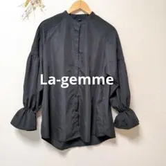 La-gemme ラジエム キャンディスリーブ シャツ ブラウス