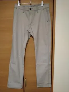 EDWINエドウィンチェック柄ストレートパンツ白黒未使用超美品メンズツーリング