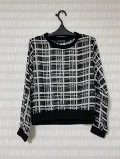 CECIL McBEE【M】シアートップス　チェック　格子柄