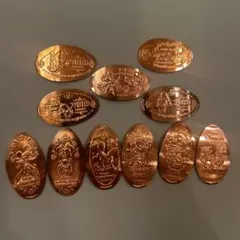 貴重★ディズニー スーベニアメダル11枚★ 2009年頃