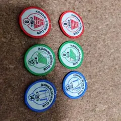 KONAMI SPORTS CLUB 刺繍パッチ 6枚セット
