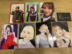 TWICEモモ　トレカ7枚セットステッカー付き