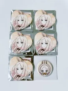 も*ふ様 学園アイドルマスター 十王 星南 GIGO ハート缶バッジ 5点＋特典