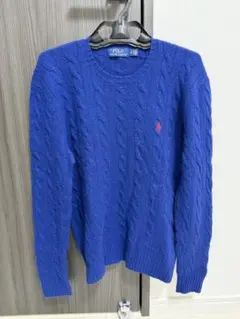 Polo Ralph Lauren ケーブルニット セーター ブルーのサムネイル