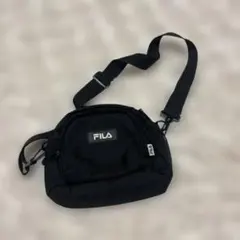 FILA ブラック ショルダーバッグ