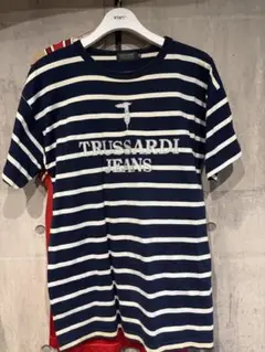 トラサルディTRUSSARDI JEANS ボーダーtシャツ 48のサムネイル