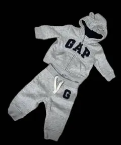 GAP セットアップ パーカー グレー